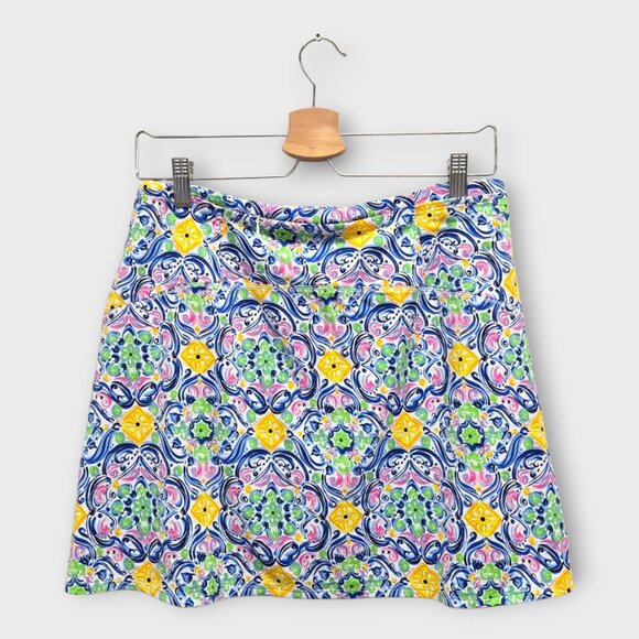NWOT IBKUL Golf Women's Skort Print (Multicolor) - Small - Picture 2 of 2
